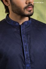 Intricate Karchupi Work Panjabi.RR-558 - Image 2