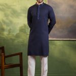 Intricate Karchupi Work Panjabi.RR-558