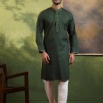 Intricate Karchupi Work Panjabi.RR-556