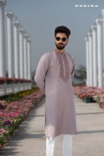 Intricate Karchupi Embroidered Panjabi. RR-541 - Image 2