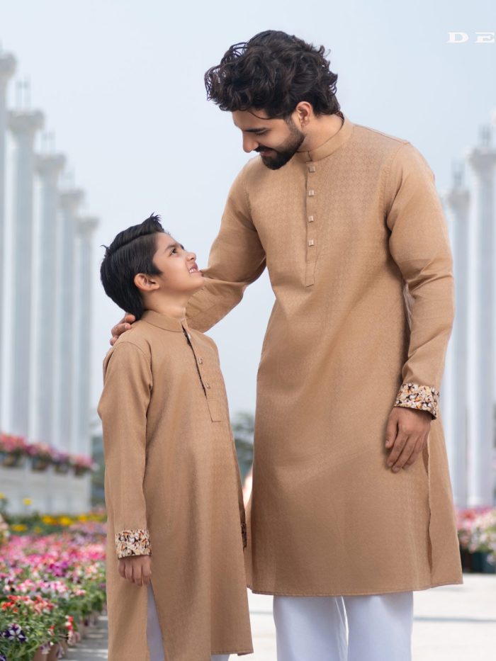Signature Father-Son Pair Panjabi. RR-537 (Combo)