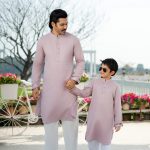 Signature Father-Son Pair Panjabi. RR-538 (Combo)