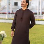 Intricate Karchupi Work Bamboo Panjabi. RR-551