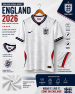 England Imported Player Edition Jersey
