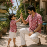Matching Cuban Shirt Father & Son. DS-285