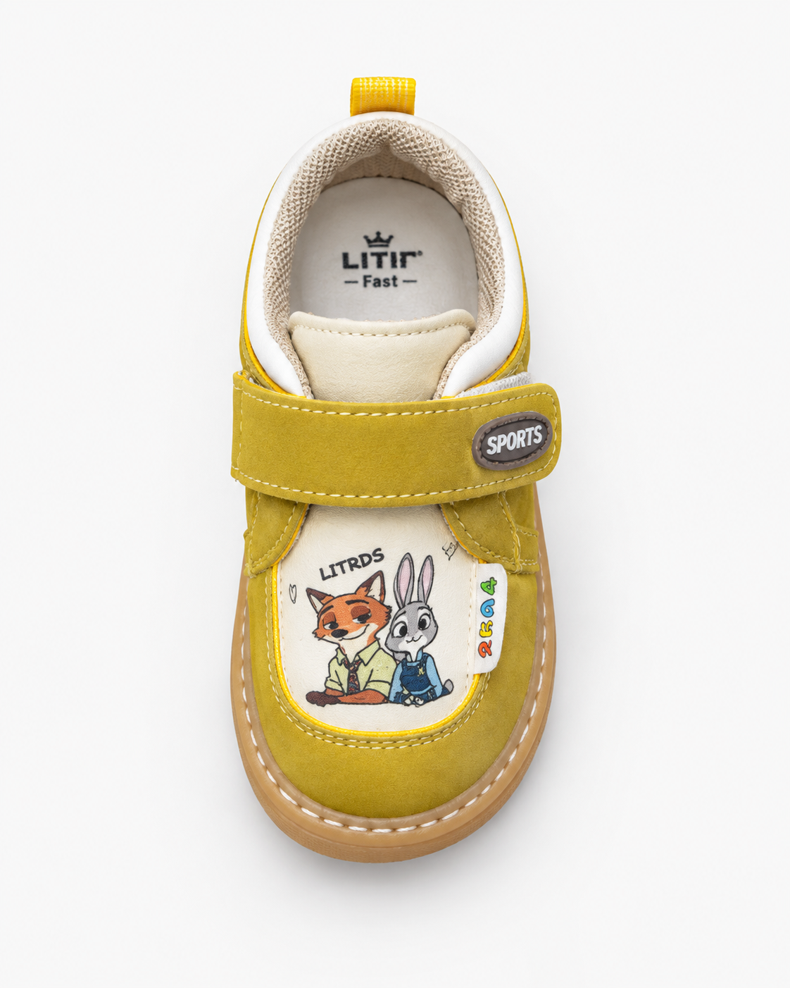 ChatGPT Image Sep 21, 2026, 01_20_24 PM Kids’ Signature Footwear. KS-613 (yellow) - Image 1