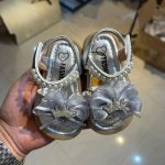 Girls’ Luxury Party Shoes. AK-1 (SILVER)