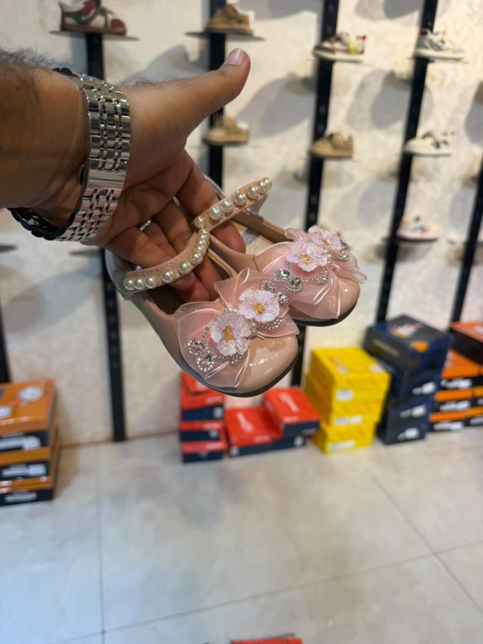 Girls’ Luxury Party Shoes. C603 (PINK)