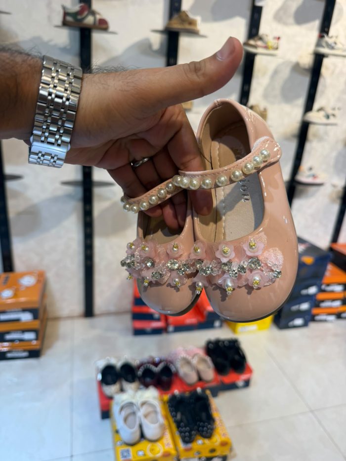 Girls’ Luxury Party Shoes. C3918 (PINK)