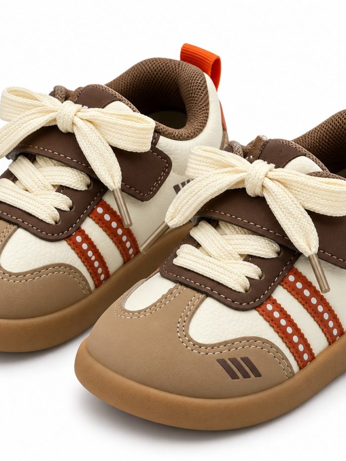 Kids’ Signature Footwear. 26991(LIGHT BROWN, RED)